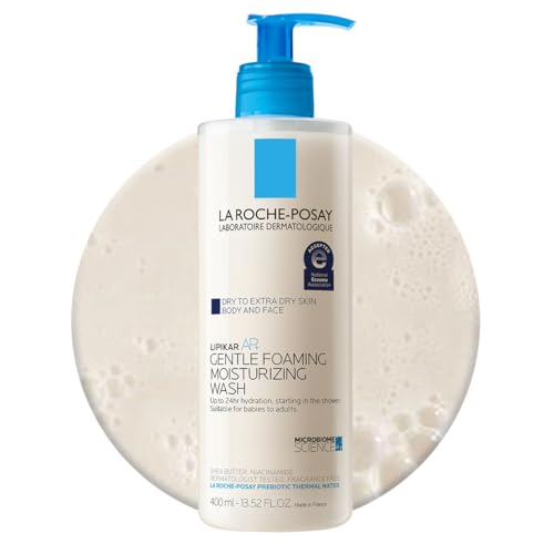 La Roche-Posay Lipikar AP+ Gel de Baño Espumoso Hidratante Suave, Manteca de Karité + Niacinamida + Glicerina, Gel de Baño Hidratante para Piel Seca, - imagen 2