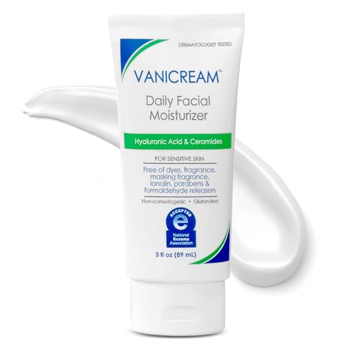 Hidratante Facial Diario Vanicream con Ceramidas y Ácido Hialurónico - Sin Irritantes Comunes para Piel Sensible, 3 fl oz (Paquete de 1) - imagen 3
