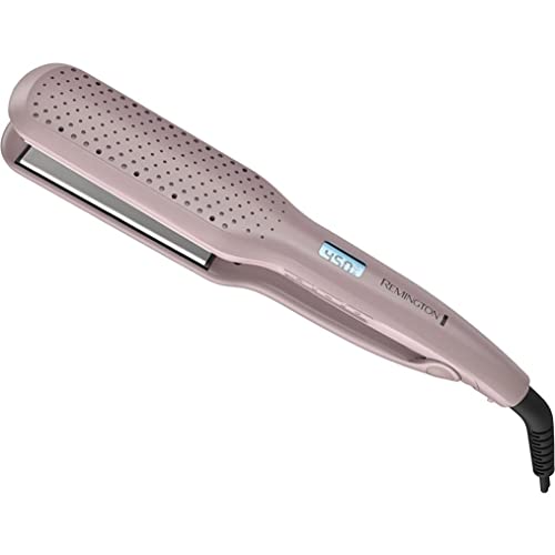 Plancha para el cabello Remington Wet2Straight, 450°F, alta temperatura de salón, placas de 1 3/4 pulgadas, color mauve - imagen 1