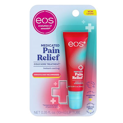 Bálsamo Labial Medicado eos - The Fixer | Cuidado Labial para Reparar y Proteger Labios Agrietados y Secos | Alivio Instantáneo con Ingredientes - imagen 2