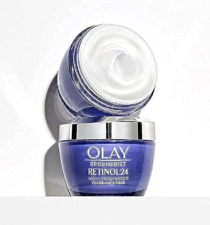 Crema de Noche Olay Regenerist Retinol 24, 2 x 1.7 Onzas (Peso Neto 3.4 Onzas) - imagen 1