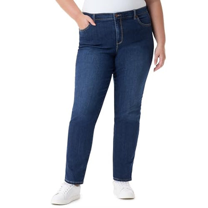 Jeans de mujer Gloria Vanderbilt Amanda Classic de tiro alto y corte tapered, Madison, talla 18 Plus - imagen 2