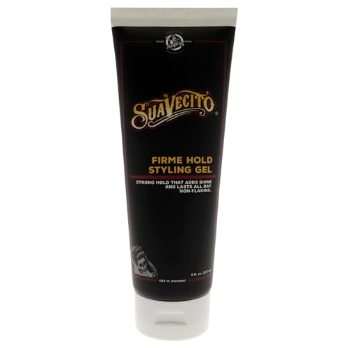 Gel de Estilo Suavecito Firme (Fuerte) 8 oz - Aroma Original, Brillo Alto - Sin Alcohol - No Seca ni Desprende, Dura Todo el Día, Apto para Todos los - imagen 1