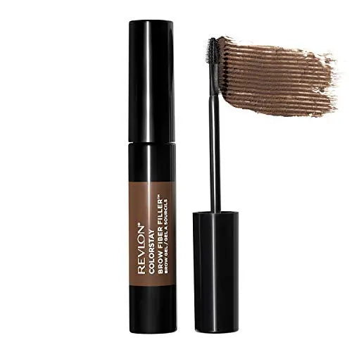 Revlon ColorStay Brow Fiber Filler Gel para Cejas, Waterproof y Voluminizador, 303 Marrón Medio, 0.23 fl. oz. - imagen 3