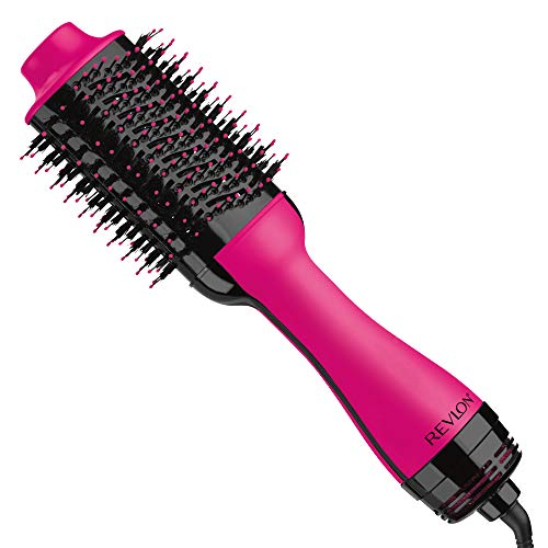 Revlon Revlon One-step Hair Dryer and Volumizer Hot Air Brush, Pink, 1 count - imagen 1