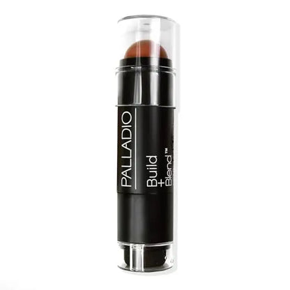 Palladio Contouring Makeup Stick BUILD + BLEND, Contorno para el rostro, 0.23 onzas (Canela) - imagen 2