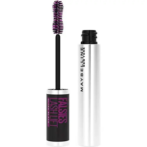 Maybelline The Falsies Lash Lift Máscara Lavable Voluminizadora, Alargadora, Elevadora, Rizada, Multiplicadora, Color Negro Ultra, 1 Unidad - imagen 1