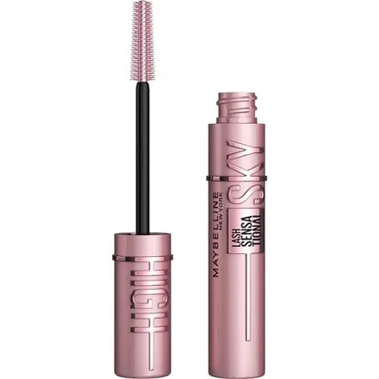 Máscara Maybelline Lash Sensational Sky High Lavable, Voluminizadora, Alargadora, Definidora, Rizada, Multiplicadora, Fórmula Construible, Negro Muy - imagen 3