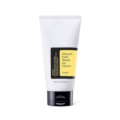 Gel Limpiador COSRX Advanced Snail Mucin, 150 mL, Gel Limpiador Diario Hidratante para Piel Seca y Sensible, Cuidado de la Piel Coreano, Sin Parabenos - imagen 1