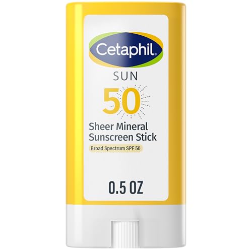 Protector Solar Mineral Cetaphil en Barra para Cara y Cuerpo, 0.5oz, 100% UVA/UVB, Óxido de Zinc y Dióxido de Titanio, Amplio Espectro SPF 50, Para - imagen 3