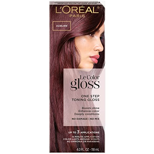 L’Oréal Paris Le Color Gloss Tono Único para Cabello, Castaño, 4 Onzas - imagen 1