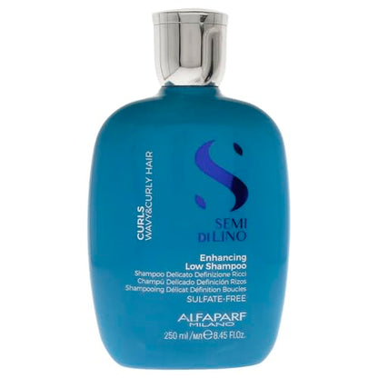 Champú Sin Sulfatos ALFAPARF MILANO Semi di Lino para Cabello Rizado y Ondulado - Hidrata, Nutre y Reduce el Frizz - Fórmula Vegana - 8.45 fl. oz. - imagen 1