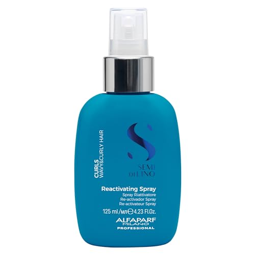 ALFAPARF MILANO Spray Reactivador Semi di Lino para Rizos - Hidratante y Nutritivo - Control de Frizz Ligero - Protección de Color, Humedad y Calor - - imagen 1