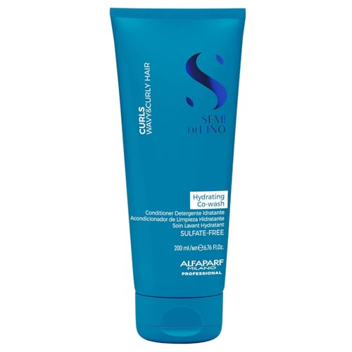 Alfaparf Milano Semi di Lino Co-Wash Hidratante - Acondicionador Sin Espuma para Cabello Rizado - Aumenta el Brillo, Controla el Frizz y Prolonga el - imagen 2