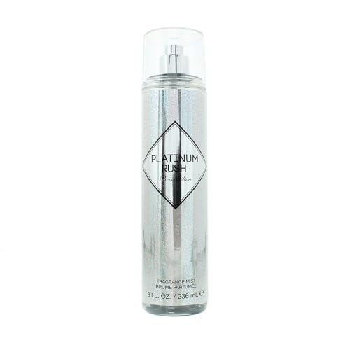 Spray Corporal Paris Hilton Platinum Rush para Mujeres | Fragancia Floral y Frutal | Brillante y Sofisticada | Perfume de Larga Duración | 8 Oz - imagen 1