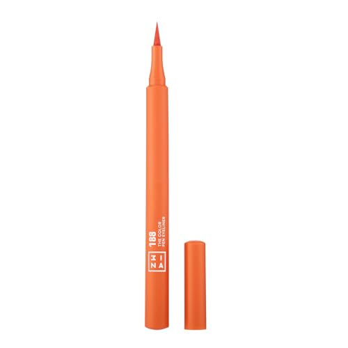 3INA Lápiz Delineador de Ojos Colorido - Delineador Líquido Impermeable con Punta Precisa - Maquillaje de Ojos de 14 Horas - 188 - 0.034 oz - imagen 1