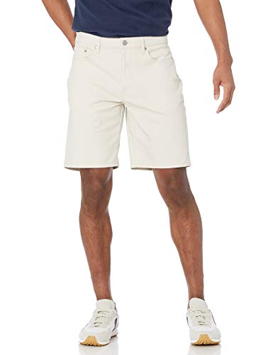 Shorts de Hombre Essentials Straight-Fit de 9 con Stretch y 5 Bolsillos, Color Piedra, Talla 42 - imagen 2