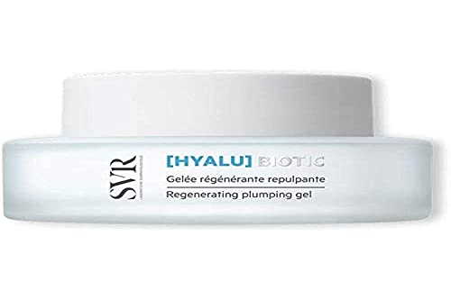 SVR HYALU Biotic Regenerating Plumping Gel. Intensive Moisturizer Face Gel with Hyaluronic Acid, Probiotics & Vitamin C, Anti-Wrinkle Face Cream & Eye - imagen 3