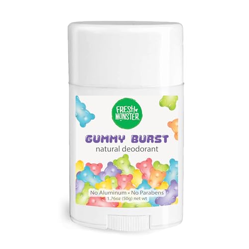 Desodorante Natural Fresh Monster para Niños y Adolescentes | Ganador del Premio Oro de Mom's Choice | Sin Aluminio, Sin Parabenos, Hipoalergénico | - imagen 3