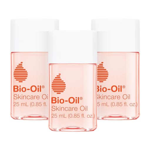 Bio-Oil Aceite Corporal para Cicatrices y Estrías, Hidratante Facial y Corporal con Vitaminas E y A para Piel Sensible, Tamaño de Viaje, 0.85 oz, - imagen 1