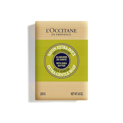 Jabón Extra Suave L'OCCITANE de Karité y Verbena 8.80 fl oz - imagen 1