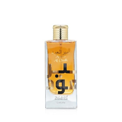 Lattafa Ameer Al Oud Intense Oud Eau de Parfum Spray Unisex, 3.4 Onzas - imagen 1
