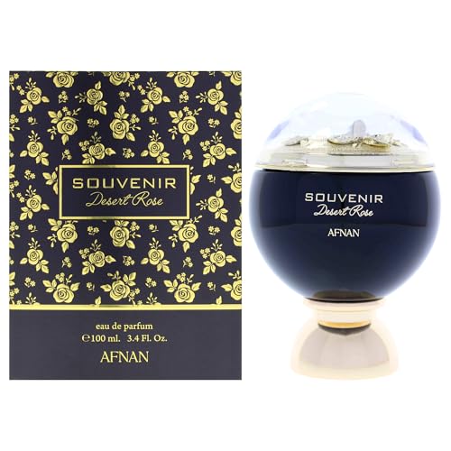 Afnan Souvenir Eau de Parfum Desert Rose para Mujeres, 3.4 Fl. Oz - imagen 3
