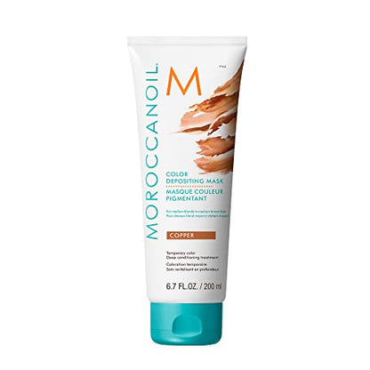 Mascarilla Depositaria de Color Moroccanoil, Cobre 6.7 Fl. Oz. - imagen 2