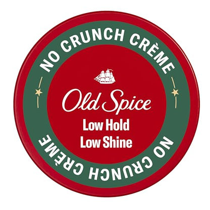 Crema para el cabello Old Spice para hombres, Crème sin crujido, Estilo de cabello, Bajo agarre, Bajo brillo, 2.22 oz - imagen 4