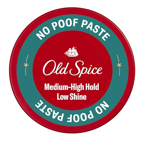 Old Spice Pasta para Cabello para Hombres, Pasta No-Poof, Fijación Media-Alta, Bajo Brillo, Estilo de Cabello, 2.22 oz - imagen 1
