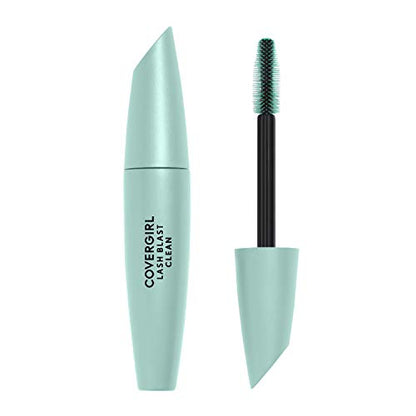 CoverGirl Lash Blast Clean Máscara de Volumen, Fórmula Vegana, Resistente al Agua, Color Negro, 1 Unidad - imagen 2