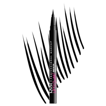 NYX PROFESSIONAL MAKEUP Lápiz Tinte para Cejas Lift & Snatch, Negro - imagen 1