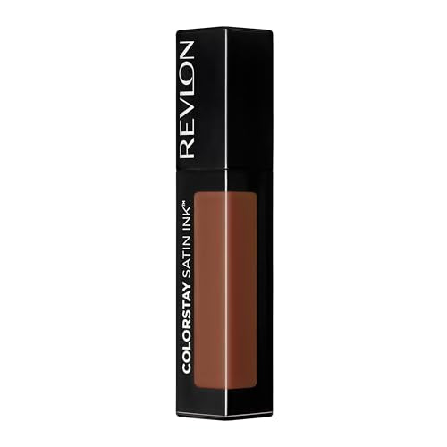 Revlon ColorStay Satin Ink Labial Líquido, Color Duradero Rico, Con Aceite de Semilla de Grosella Negra, 003 En So Deep, 5 ml - imagen 1