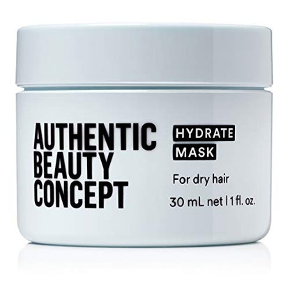 Máscara Hidratante Authentic Beauty Concept | Tratamiento Hidratante para Cabello Normal a Seco o Rizado | Vegan y Libre de Crueldad | Sin Silicona | - imagen 1