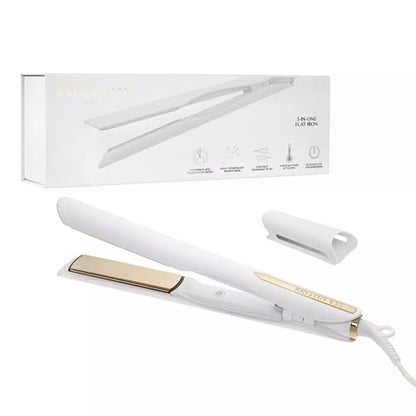 Plancha y Rizador de Cabello 3 en 1 Kristin Ess de Titanio - 1 1/4 - 440 Grados - Plancha Profesional Iónica de Doble Voltaje + Funda de Viaje - Para - imagen 3