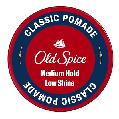 Pomada para el cabello Old Spice para hombres, fijación media, bajo brillo, 2.22 oz - imagen 2