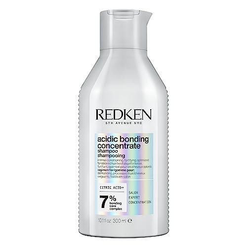 Champú Redken para Reparación de Cabello Dañado | Fortalece y Repara Cabello Débil y Frágil | Concentrado Ácido de Unión | Seguro para Cabello Teñido - imagen 1