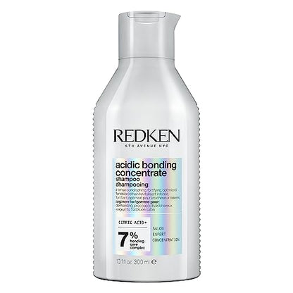 Champú Redken para Reparación de Cabello Dañado | Fortalece y Repara Cabello Débil y Frágil | Concentrado Ácido de Unión | Seguro para Cabello Teñido - imagen 4
