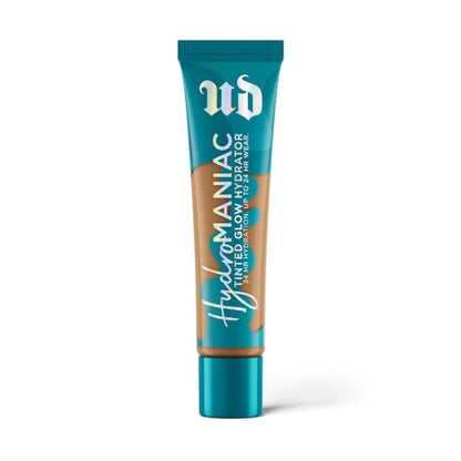 Base Hidratante Urban Decay Hydromaniac Dewy (60 Medium Deep Warm), Maquillaje Tinte Hidratante para Piel Seca, Cobertura Media Construible, No - imagen 4