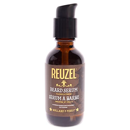 Sérum para Barba REUZEL Clean & Fresh, Hidratante, No Comedogénico, Acabado No Graso, Aroma Cítrico Menta, Para Todo Tipo de Piel, 2 oz - imagen 3