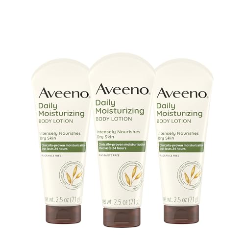 Crema Hidratante Corporal Aveeno Daily, Loción Suave que Nutre la Piel Seca con Humedad, Avena Prebiótica, Sin Fragancia, No Comedogénica, Tamaño de - imagen 3