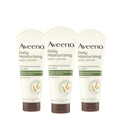 Crema Hidratante Corporal Aveeno Daily, Loción Suave que Nutre la Piel Seca con Humedad, Avena Prebiótica, Sin Fragancia, No Comedogénica, Tamaño de - imagen 2
