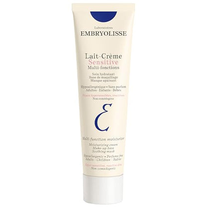 Hidratante Facial y r de Maquillaje Embryolisse Lait Crème Concentre para Piel Sensible, Crema Facial Hipoalergénica Sin Fragancia con Aloe Vera y - imagen 1