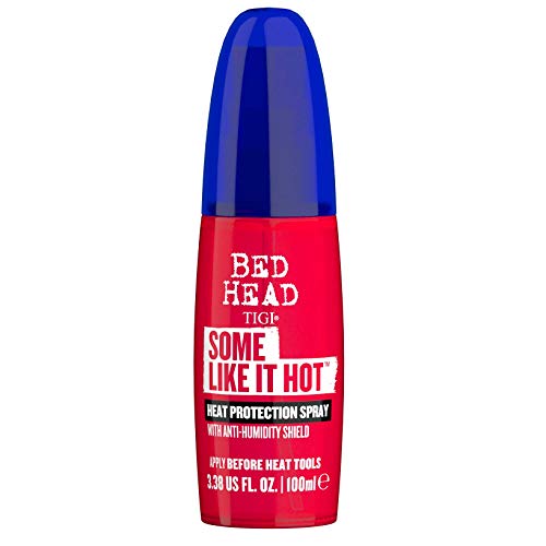 TIGI Bed Head Some Like It Hot Spray de Estilo y Protección Térmica con Escudo Anti-Humedad, Controla el Frizz y Reduce la Ruptura, 3.38 fl oz - imagen 3