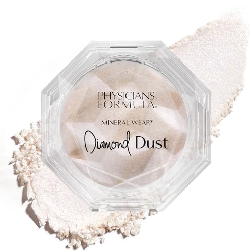 Polvo Mineral Diamond Dust Physicians Formula Starlit Glow, Polvo Translúcido para Acabado de Maquillaje, Belleza Limpia, Aprobado por Dermatólogos - imagen 3
