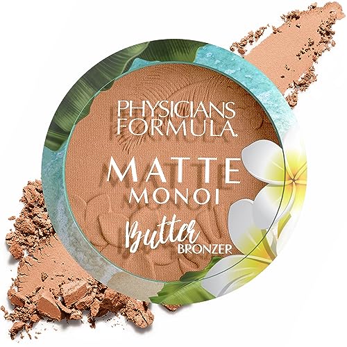 Polvo Bronceador Matte Monoi Butter de Physicians Formula, Maquillaje Facial, Dermatológicamente Probado, Vegano, Libre de Crueldad, Sin Gluten, - imagen 3