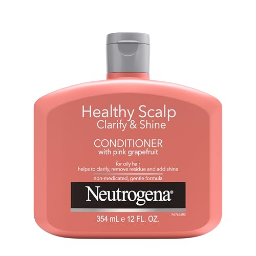 Acondicionador Exfoliante Neutrogena Healthy Scalp Clarify & Shine para Cabello y Cuero Cabelludo Graso, Sin Parabenos ni Ftalatos, Seguro para - imagen 1