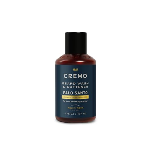 Cremo Palo Santo (Colección Reserva) Jabón y Acondicionador para Barba, Hidrata, Estiliza y Reduce la Picazón de la Barba, 6 Oz - imagen 1