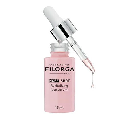 Suero Antienvejecimiento Filorga NCEF-Shot, Tratamiento Concentrado para Reducir Arrugas y Lograr Piel Radiante y Firme en 10 Días, 0.5 fl. oz. - imagen 1