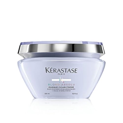 Mascarilla Capilar Kerastase Blond Absolu Cicaextreme para Cabello Débil y Sensibilizado Post-Decoloración - Repara y Nutre Puntas Dañadas con Ácido - imagen 1